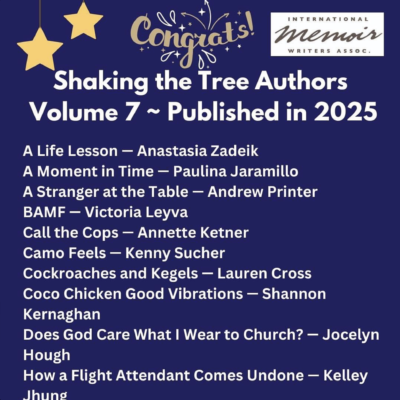 PUBLISHED! Shaking the Tree, Vol. 7